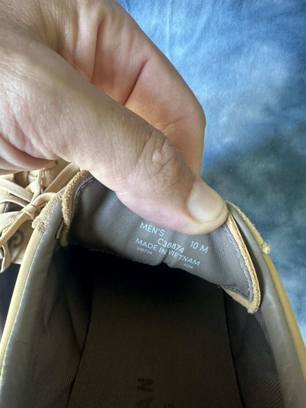 Cole Haan GrandPrø Breakaway C38874 Sneaker Men's 10 Tan Suede - Picture 4 of 5